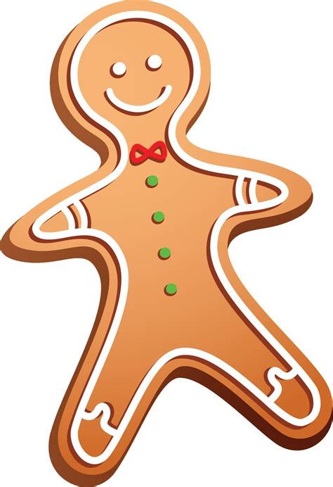 Gingerbread man vector art 13973722 Vector Art at Vecteezy