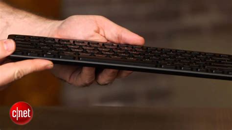 Logitech's backlit, Bluetooth-powered luxury keyboard - YouTube