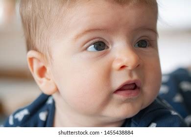 Happy Newborn Baby Makes Funny Face Stock Photo 2218501557 | Shutterstock