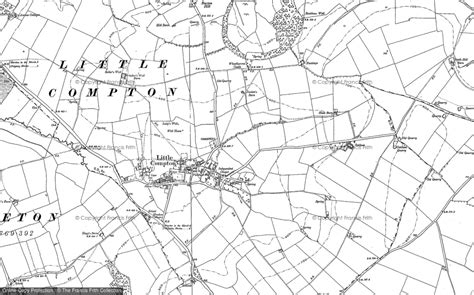 Old Maps of Little Compton, Warwickshire - Francis Frith