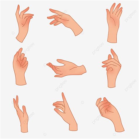 Slender Gesture Clip Art, Hand, Gesture, Clip Art PNG Transparent Clipart Image and PSD File for ...