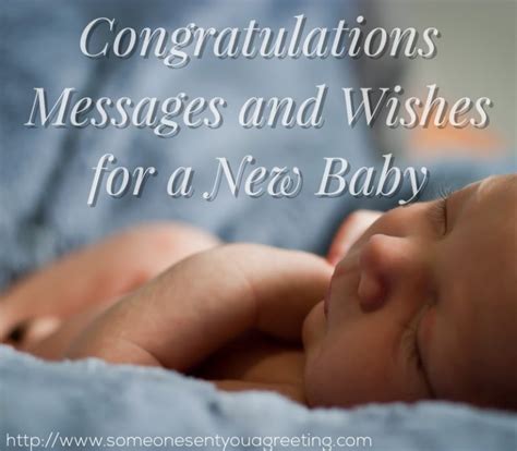 Congratulations Messages and Wishes for a New Baby – Someone Sent You A Greeting