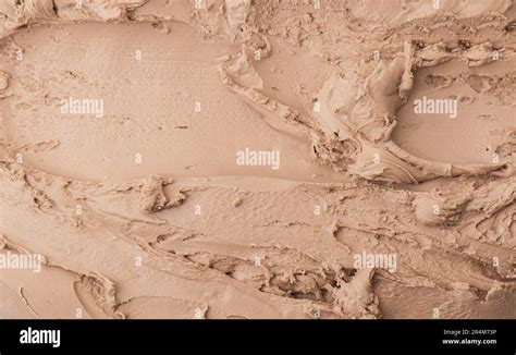 Chocolate ice cream, texture. Delicious ice cream texture background ...