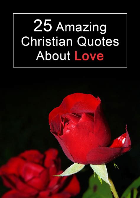 25 Christian Quotes About Love - Elijah Notes