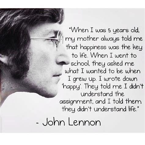 John Lennon🙌🏼 | John lennon quotes, Inspiring quotes about life, Life ...