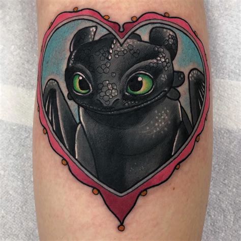 24+ Toothless Dragon Tattoo - RebekharLaiha