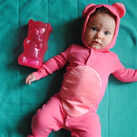 No-Sew DIY Gummy bear (baby) Baby Costume | Primary.com