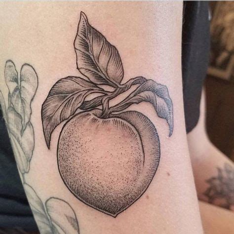 Peach Tattoo by @shaunatattoos from Grizzly Tattoo - 20170825 | Peach tattoo, Believe tattoos ...