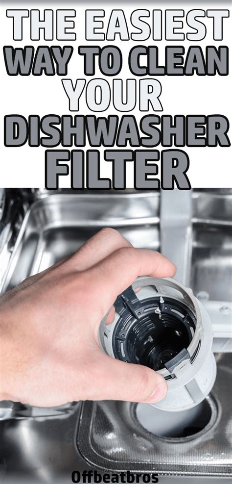 How To Clean A Dishwasher Filter in 2020 (With images) | Dishwasher ...