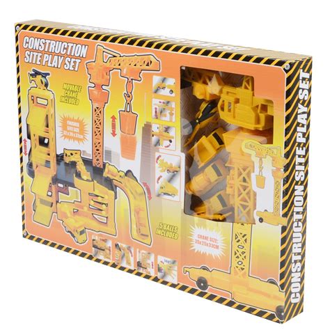 CONSTRUCTION SITE PLAYSET: Amazon.co.uk: Toys & Games