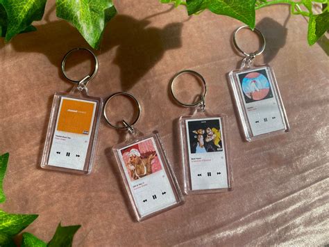 Custom Song Keychain | Etsy