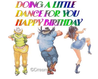 Happy Birthday! -- Dance :: Happy Birthday :: MyNiceProfile.com