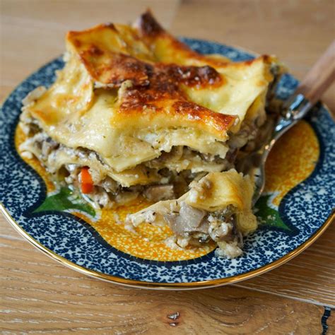 Bacon and Mushroom Lasagna | Rezept | Lasagne rezept, Rezepte, Lasagne