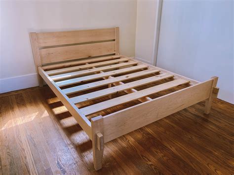 Bed Frame Plans PDF 35 Page Step-by-step DIY Build Guide - Etsy Canada