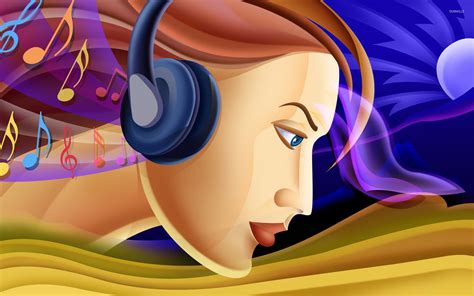 Cartoon With Headphones Wallpapers - Wallpaper Cave