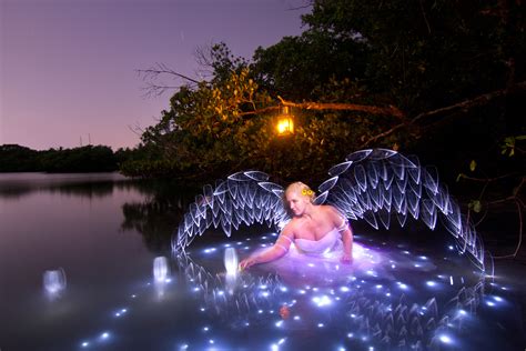 Light Painting Tutorial, How To Light Paint Wings | Light Painting ...