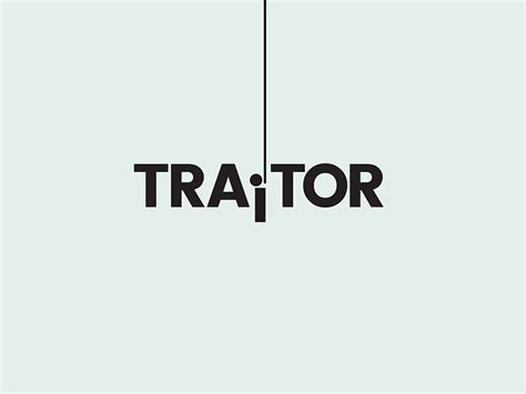 Traitor by Ahmet Bahadır Öcal on Dribbble