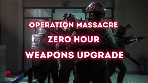 Zero Hour: Operation Massacre Weapon sounds upgrade + new weapon (Oppressor) - YouTube