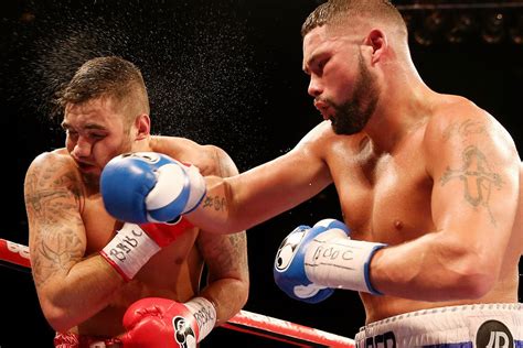 Tony Bellew celebrates defeating Nathan Cleverly - Mirror Online