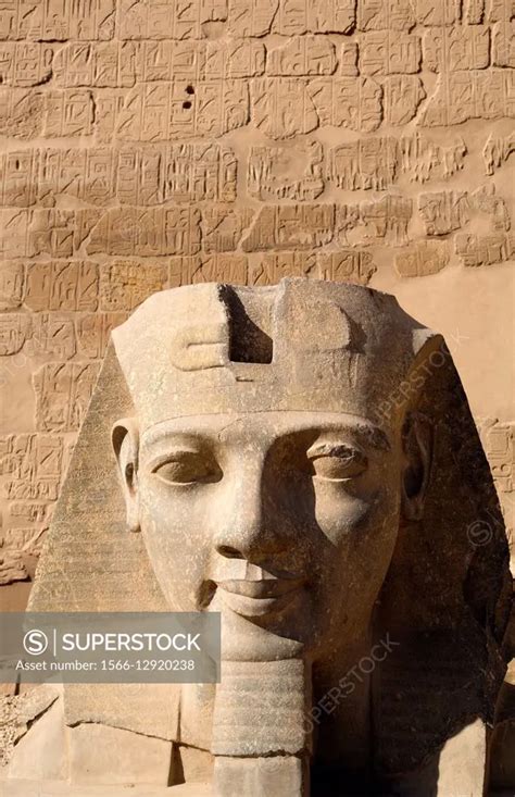 Head of Ramses II, Luxor Temple, Luxor, Egypt - SuperStock