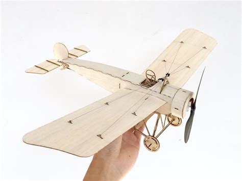 MinimumRC Fokker E3 420mm Wingspan Balsa Wood Laser Cut RC Airplane KIT - Price - 16.99 Euro ...