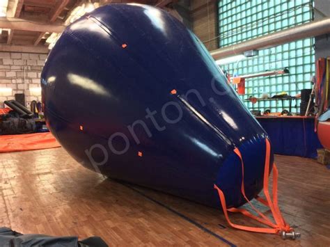 Inflatable pontoons