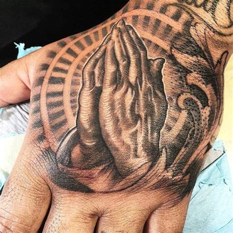 65+ Images OF Praying Hands Tattoos - Way to God