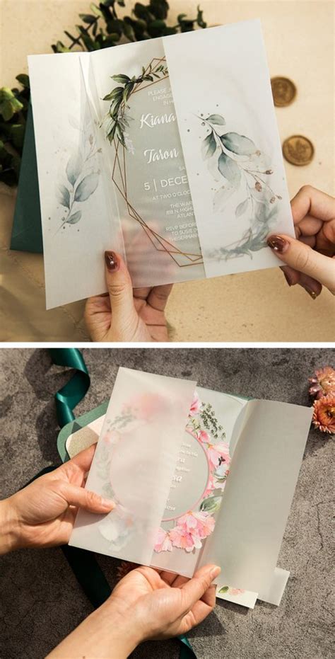 These are the Coolest DIY Ideas with Acrylic Wedding Invitation Cards ...