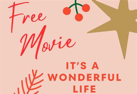 Free Movie: It's A Wonderful Life | The Sellersville Theater