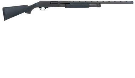 NEF/H&R Pardner Pump 28" Barrel 12 Gauge Shotgun Modified Choke 3" Chamber Synthetic Stock Blued ...