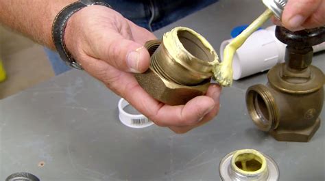 When To Use Sealants on Threaded Plumbing Connections - This Old House