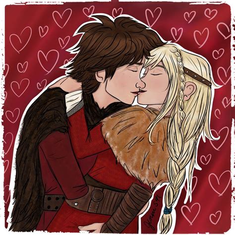 Hiccstrid Valentine by Jenni41 | Hiccstrid, How train your dragon ...