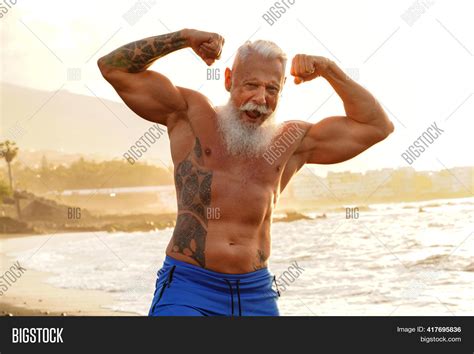 Happy Fit Senior Man Image & Photo (Free Trial) | Bigstock