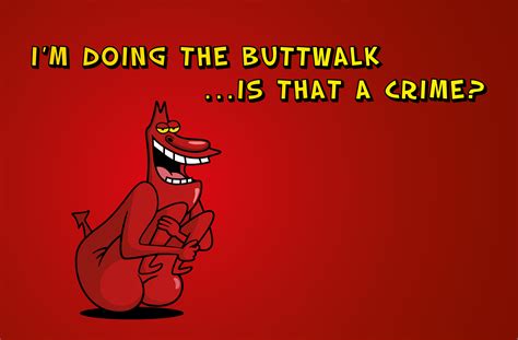The Red Guy Buttwalk by PalliePascal on DeviantArt