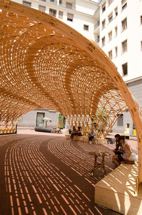 Gridshell Toledo | Landscape architecture design, Pavilion architecture, Bamboo architecture