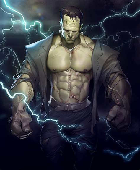 Frankenstein's Monster by silverjow on DeviantArt