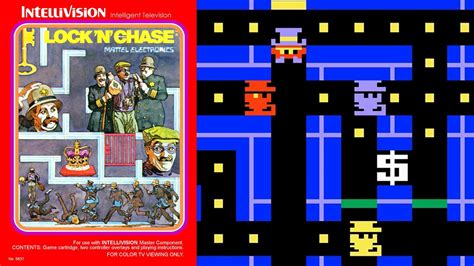 Lock `N` Chase | Intellivision | Mattel | 1982 - YouTube