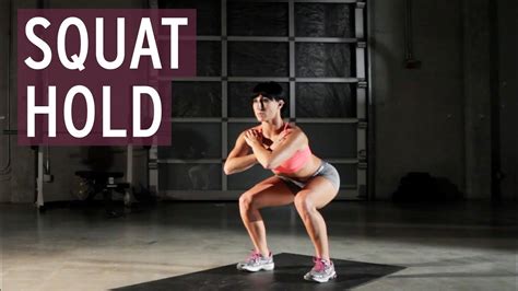 Squat Hold - XFit Daily - YouTube