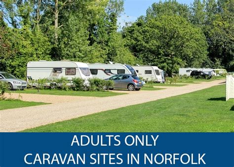 Adults Only Caravan Sites in Norfolk | Caravan Helper