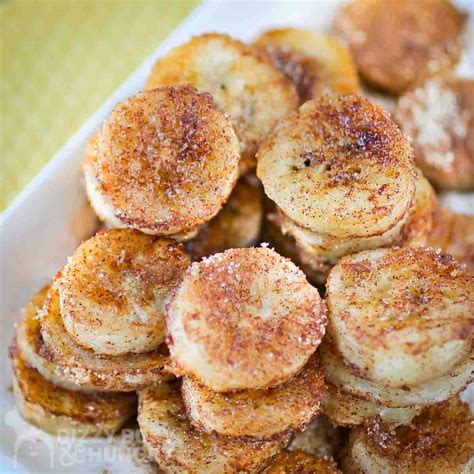 Pan Fried Cinnamon Bananas | Blog Hồng