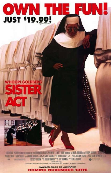 Sister Act - movie POSTER (Style A) (11" x 17") (1992) - Walmart.com