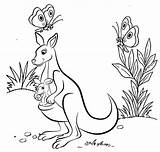 9 Fun And Cute Kangaroo Coloring Pages For Little Ones  sketch template