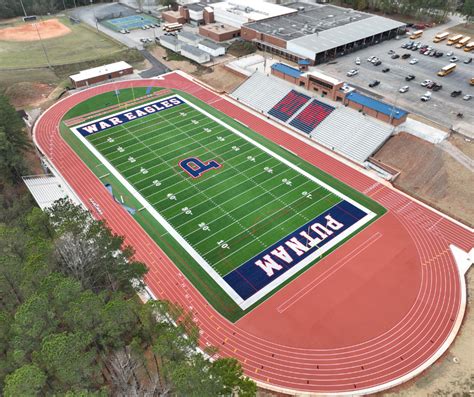 Sports Turf Company Completes the Stadium Field and Track Renovation for Putnam County High School