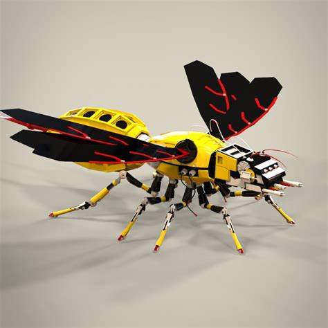 Robotic bee 3D Model