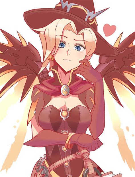 Witch Mercy | Mercy overwatch, Overwatch, Overwatch fan art