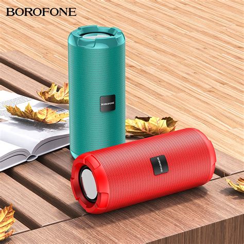 [Spot] Borofone BR15 smart sports Bluetooth speaker wireless outdoor card-inserted square dance ...