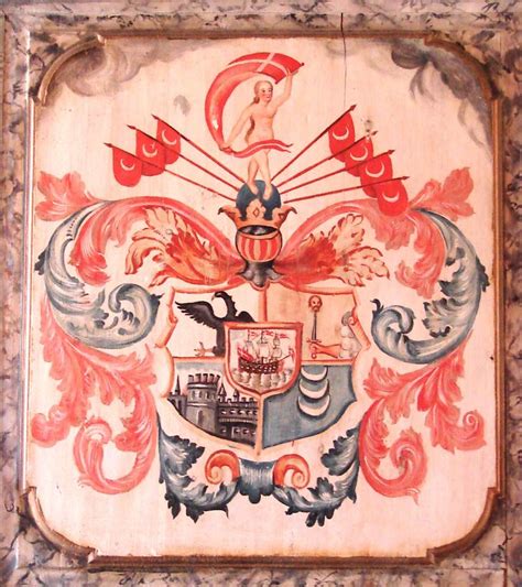 The arms of the Adeler family from Solum church #adeler #heraldry #coatofarms #genealogy ...