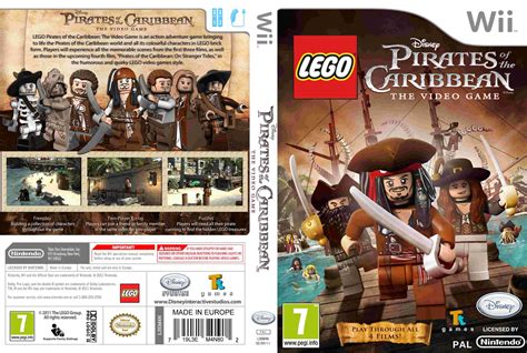 Covers Movie Gtba: LEGO Pirates Of The Caribbean - Cover Game Wii