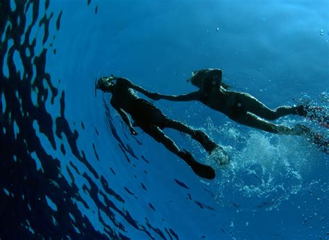 Snorkeling Honaunau Bay Kailua Kona Hawaii USA