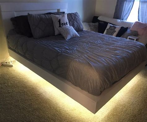 Motion Activated LED Bedlight | Led beds, Bedroom diy, Under bed lighting